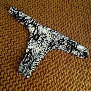 Midori snake print bikini bottoms